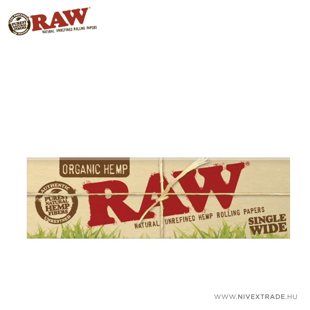 RAW rövid organik cigarettapapír