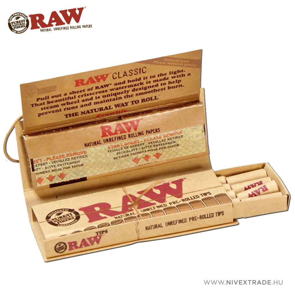 RAW Connoisseur+elősodort csiga-tip
